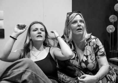 Tayane et Zoé Gilbert. Dig Studio, Paris, France.